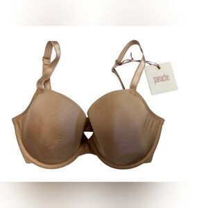 Panache NWT Porcelain Elan Plunge Bra Nude Size 32E